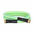 Atlantic Female to Female Heavy Duty Garden hose 6 ft x 5/8 Inch Green Color Short Leader Water Hose.