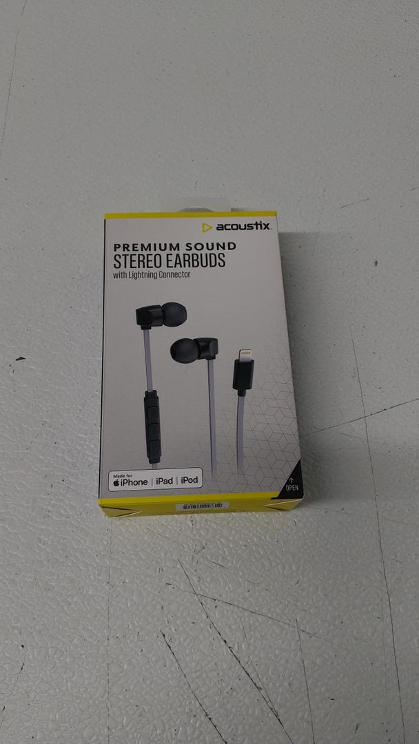 ACOUSTIX PREMIUM SOUND STEREO EARBUDS