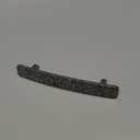 6 Pack 4 inch Brushed Satin Pewter zinc Alloy Hardware European-Style Cabinet Drawer Handle is Suitable for Sideboard, Jewelry Box, Kitchen and Bathroom Furniture to Enhance the Home Style