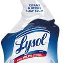 Lysol Power Foaming Bathroom Cleaner, Multipurpose Cleaner For Showers, Bathtubs, Sinks, Disinfectant Spray Kills 99.9% Of Germs, Zero Bleach Cleaning Spray, 32 Oz. 5 pack