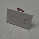 Lutron Caseta Original Smart Switch with Wallplate (Lutron Smart Hub Required), for LED Lights and Fans, 5 Amp, Single-Pole/3Way, Neutral Required, PDW-5ANS-WH-A, White