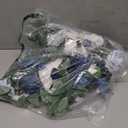 Roahosy 2PCS Wedding Aisle Decorations, Artificial Flower Swag Centerpieces Dusty Blue Flower Garland Wedding Flower Arrangement for Welcome Sign Chairs Floral Decor Table Centerpieces