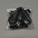 West Bay 20 Pcs Grid Hooks for Wall, Grid Wall Picture Hooks Gridwall Shelf Accessories Hangers Display Panels Slat Notch for Art Clothes Painting Photography Canvas Black Metal Commercial