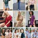 Ekouaer Silk Pajamas for Women Short Sleeve Sleepwear Soft Button Down Loungewear 2 Piece Satin Pjs Shorts Set (M)