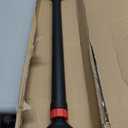 Pull Up Bar for Doorway: Sportneer Strength Training Pull-up Bars without Screw - Adjustable Width Locking Mechanism Chin Up Bar, Thickened Steel Max Limit 440 lbs Upper Body Fitness Pullup Bars for Home (Black-Red)