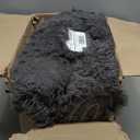 OLANLY Area Rugs for Living Room Bedroom, Machine Washable 4x5.9 ft Soft Fluffy Shaggy Bedside Rug, Indoor Floor Carpet for Kids Girls and Boys, Dorms, Nursery Rooms, Home Decor Aesthetic, Grey