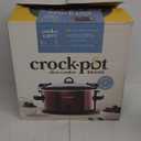 Crock-Pot 6-Quart Cook & Carry Oval Manual Portable Slow Cooker, Red - SCCPVL600-R
