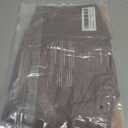 ODODOS Women's Crossover Yoga Shorts with Back Pocket, 8" Buttery Soft V High Waist Lounge Biker Shorts, Brunette, Medium (Brown, M)