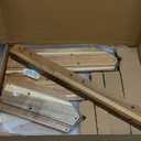 G.a HOMEFAVOR Fruit Basket: 3-Tier Acacia Wood Fruit Bowl for Kitchen, Fruit Stand Storage Holder for Vegetables and Snack Home Kitchen Countertop Organizer (Self-assembly)