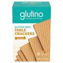 Glutino Gluten Free Table Crackers, Premium Squares, Original, 7 oz (EXP 02/05/26)
