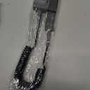 Retrospec Weekender 10' Paddle Board Safety Leash, Coiled for Stand Up Paddleboards (Legacy Black)