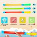 Water Gun for Kids, 18Pcs Super Water Blaster, Long Range Squirt Guns for Pool Beach Summer Outdoor Party, Easy Pump Action Water Toys for Boys Girls Adults