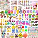 287PCS Easter Egg Fillers Basket Stuffers Essentials, Small Miny Toys Assortment Gift for Kids Girls Boys Party Favors Classroom Prize Supplies