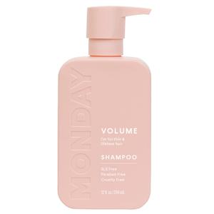 MONDAY HAIRCARE VOLUME Shampoo with Hydrolyzed Collagen & Macadamia Oil for Thin, Fine & Flat Hair 354 mL (12 Fl Oz (Pack of 1))
