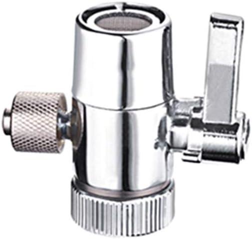 Sink Faucet Diverter Valve for Above Counter Water Filter Faucet Sprayer attachment for Countertop filter to 1/4" RO Tubing Faucet Adapter,Faucet Splitter for Water Diversion