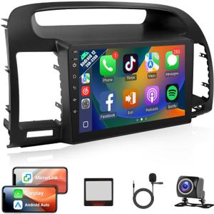 Naifay Android Car Radio for Toyota Camry (Fit-J.B.L Version) 2002 2003 2004 2005 2006, 9inch IPS Touch Screen for Camry Stereo with Carplay Android Auto Bluetooth GPS WiFi MirrorLink+Can Bus 2G+32G