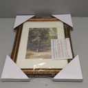 12x16 Antique Bronze Vintage Picture Frame, Ornate Vintage Picture Frames for Wall or Tabletop Display, 12 x 16 Photo Frame with Real Glass, Display Poster 8.5x11 with Mat or 12x16 without Mat for Antique Dco