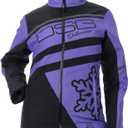 DSG Outerwear Women's Waterproof, Snowmobile Trail Jackets (Purple, M)