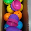 JOYIN 100PCS Easter Eggs, Plastic 2.3" 94PCS Colorful with 6PCS Golden Eggs Bulk Empty Fillable for Easter Hunt Party Favor Basket Stuffers Filler Classroom Prize Supplies Decor
