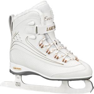 Lake Placid Everest Women's Ice Skates (9, White/Gold)