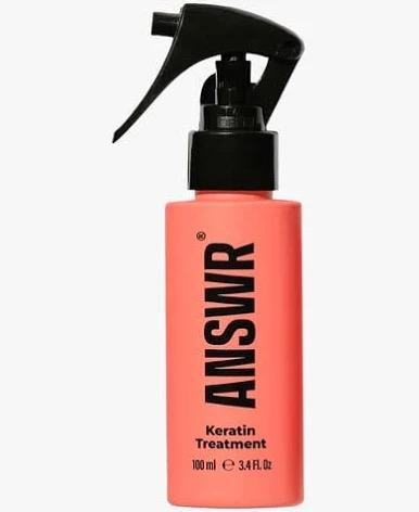 ANSWR At Home Brazilian Keratin Hair Treatment for All Hair Types – Deep Nourishment, Eliminates Frizz, Salon Results At Home, Sulfate-Free, Safe for Colored Hair, 90 Day Lasting results