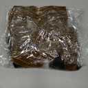 Christmas Bow Decoration DIY Red Fabric Christmas Tree Wreath Decoration Bow Hanging Decoration(Brown )