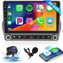 [2G+64G] Android Car Stereo for Chevrolet Camaro 2008-2015 Radio with Wireless Carplay Android Auto Mirror Link, Hodozzy 9 Inch Touch Screen Car Radio GPS,Bluetooth, WiFi, FM RDS Radio,BT/SWC/DSP