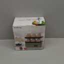 Evoloop Rapid Egg Cooker Electric 12 Eggs Capacity, Soft, Medium, Hard Boiled, Poached, Omelet Maker Egg Poacher & Vegetable Steamer, BPA Free TrayGreen