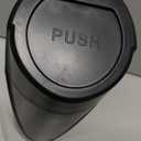 Car Can Bin with Lid - 2 Packs Garbage Can Cup Holder - Black Mini Leakproof Vehicle Bin with 40pcs Bags - Car Organizers and Storage for Front Back Seat Accessories