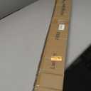 Heavy Duty Curtain Rods,1 1/4" Large Diameter Premium Nonadjustable Curtain Rod,54in/4.5ft Custom Window Treatment Rods with Durable Aluminum Brackets and End Caps,Gold Finish