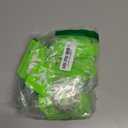 14 Pack Silicone Luggage Tag for Suitcases with Stainless Loop, TSA Approved, Privacy Protection Travel Essentials Bag Tags by Gostwo, Green