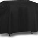 Unicook 28 Inch ProSeries Griddle Cover for Blackstone, Flat Top BBQ Grill Cover for Outdoor Grill, Heavy Duty Waterproof Cooking Station Protector with Sealed Seam, 60 Inch, Black