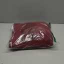 Gihuo Winter Jackets for Women Sherpa Lined Jacket Women Duffle Toggle Coat Hooded Fleece Jacket (Small, Wine)