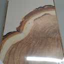 Drsoum Vintage Retro Tree Rings Wood Framed Wall Art Modern Wood Stump Nature Rustic Artwork Bedroom Living Room Ready to Hang 16x24in Natural Framed, 24L" x 16W", Natural Framed
