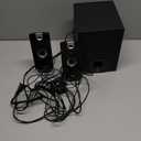Cyber Acoustics CA-3090 2.1 Speaker System with Subwoofer with 18W of Power  Easy Setup and Convenient Controls, Great for Music, Movies, and Gaming