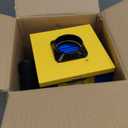 KINGSOM Solder Fume Extractor with 2 in 1 Filter, 180m/h Smoke Absorber Remover, 3 Speeds Adjustment, Compact Desktop Soldering Fume Extractor Soldering for Welding DIY, 3D Print, Nail Salon Blue