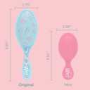 Wet Brush Disney Princess Cinderella Original Detangler Hair Brush, Pain-Free Knot Removal, Flexible Bristles Detangle Wet or Dry Strands, Works on All Hair Types, Ergonomic Handle, Reduces Breakage