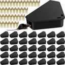 36 Pack Mouse Bait Station Outdoor Indoor - Reusable Rodent Bait Station Mice Trap Small Rats Poisoning Bait Station Box, Friendly for Children & Pets, Suitable for Small Mice