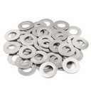 8'' Flat Washers OD 1-5/16'' 304 Stainless Steel Washers SAE Metal Washers, Pack of 50