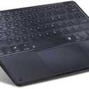 Ultra-Slim Bluetooth Keyboard with Touchpad, Portable Wireless Keyboard, Rechargeable Full Size for Android Windows IOS Tablet & Laptop - Slim Wireless Portable Travel Office Computer Accessories