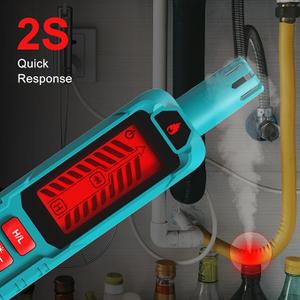 Kiprim Natural Gas Leak Detector Portable Gas Tester with Audible & Visual Alarm,H/L Sensitive Mode to Locate Combustible Sources Propane for Home,Batteries Included