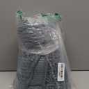 H.VERSAILTEX Bath Mats for Bathroom Non Slip Extra Thick Chenille Striped Bath Rug 24" x 36" Absorbent Non Skid Fluffy Soft Shaggy Rugs Washable Plush Mats for Indoor, Bath Room, Tub - Stone Blue