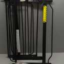 REGALO EXTRA WIDE SAFETY GATE (29-49"W x 30"H, Black)
