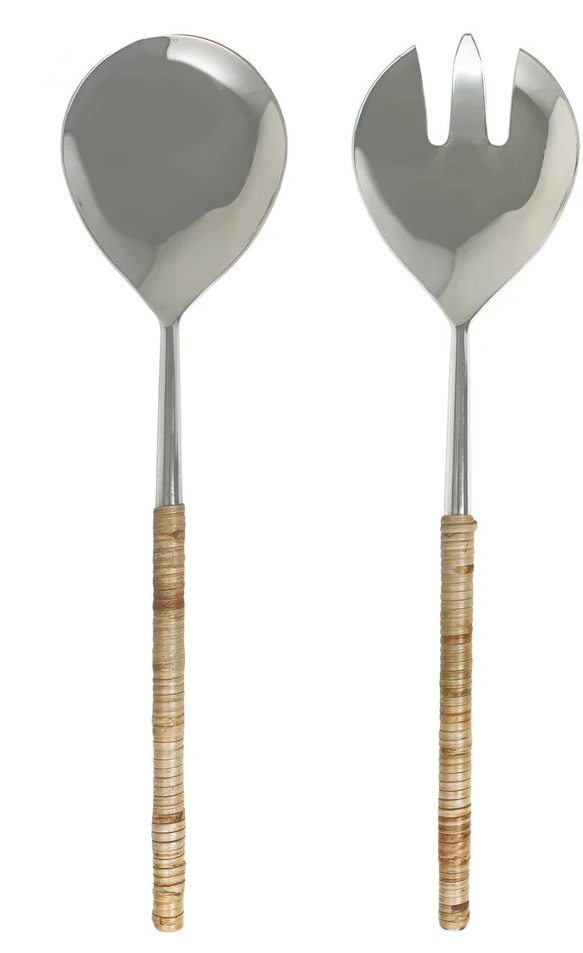 TTU GLLRY 2PC RATTAN/METL SLD SERVERS