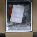 Joaxswe Bar Cart,Home Bar Serving Cart with Storage Shelves, 2 Tier Rolling Beverage Cart with Wheels, Modern Wine Cart with Wine Rack and Glass Holder for Kitchen, Living Room, Dinning Room, Black