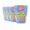 Bob's Red Mill Gluten Free Organic Steel Cut Oats, 24oz (Pack of 4) - Non GMO, Whole Grain, Vegan, Kosher (EXP 09/07/26)