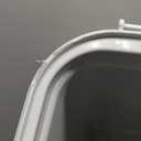 IRIS USA Dog Food Storage Container with Wheels, Airtight Lid, 2-Cup Scoop, Up to 40 Pounds Pet Food Storage, Built in Scoop Storage in Lid, Versatile Pet Food Bin, Portable, BPA Free, Gray/Dark Gray