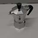 Bialetti - Moka Express: Iconic Stovetop Espresso Maker, Makes Real Italian Coffee, Moka Pot 1 Cup (2 Oz - 60 Ml), Aluminium, Silver