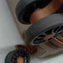 Carry On Luggage 22x14x9 Airline Approved, 20-inch Hard Shell Suitcases with Wheels, ABS Lightweight Carry on Suitcase with TSA Lock (Backpack Type, Pink)