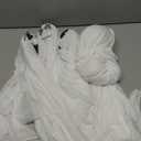 CCINEE 4 Pack Halloween Hanging Ghosts Decorations, 27.5 and 35.5 Flying Outdoor Ghosts Assorted for Halloween Front Yard Patio Lawn Garden Party Supply